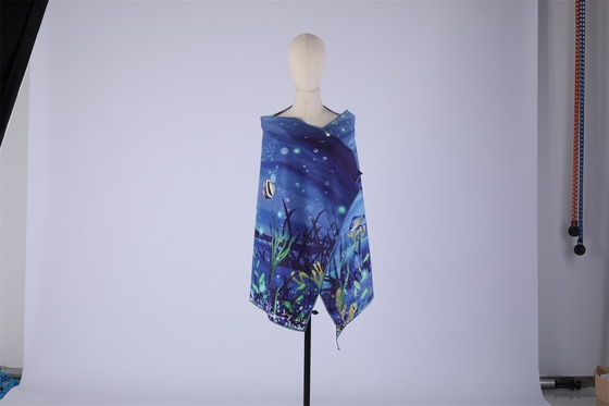 200gsm de polyamide Gedrukte Polyester van de het Zandpreventie van de Strandhanddoek