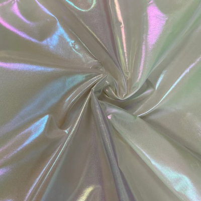 Solide 69 GSM Poly Taffeta Stof 300t Hot Silver Foil en kleurrijk