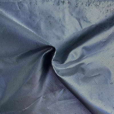 100% Polyester 50D*50D 290T Poly Taffeta met zilver