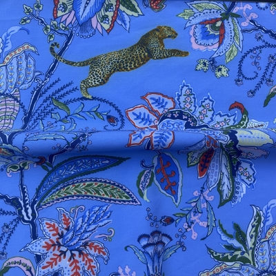 100% Polyester 124 gm vierweg spandexstof