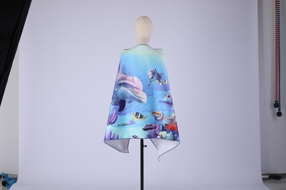 180x85cm recycleren Handdoek van het Stoffen de Sneldrogende Weft 200gsm Gedrukte Strand