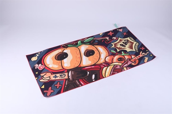 140x70cm recycleren Stof Gedrukte Sneldrogende Iron Man-Strandhanddoek
