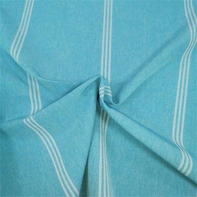 170gsm de Streep de Polyborstel van kationen Spandex van het Polyester Duidelijke Weefsel
