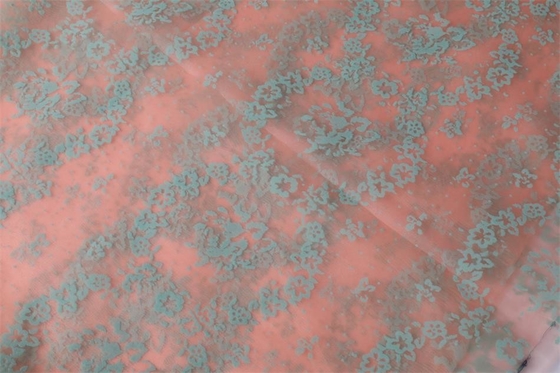 40gsm 56“ Sublimatie Gedrukt het Bijeenkomen van Organza van de Stoffen20d Polychiffon Materieel Ontwerp