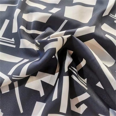 95gsm de Polyesterstof van de satijnchiffon, Spandex-Gedrukte Polyesterstof