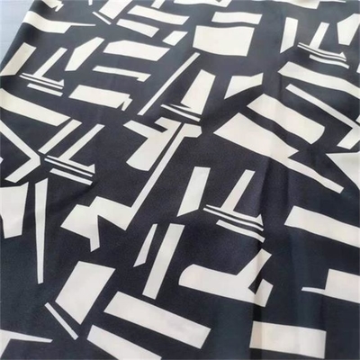95gsm de Polyesterstof van de satijnchiffon, Spandex-Gedrukte Polyesterstof