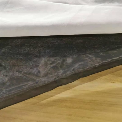 van de de Polyesterstof 33gsm 33gsm van 70dx20d Organza Chiffon 100 Polyester