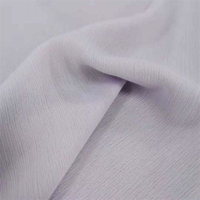 Stevige 75d-Kreuk Georgette Fabric Polyester Chiffon Material
