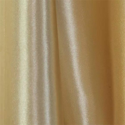 50dx75d het gouden Polysatijn van de Chiffonstof 87gsm voor Blouses en Kleding