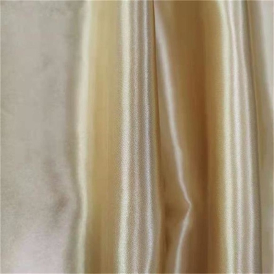 50dx75d het gouden Polysatijn van de Chiffonstof 87gsm voor Blouses en Kleding