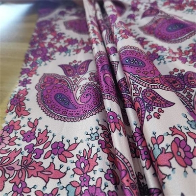 95gsm gedrukte het Satijnstof van Polyesterspandex, 50d-de Stof van de Polyesterchiffon