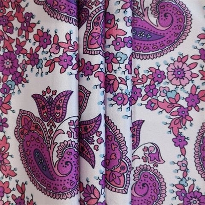 95gsm gedrukte het Satijnstof van Polyesterspandex, 50d-de Stof van de Polyesterchiffon