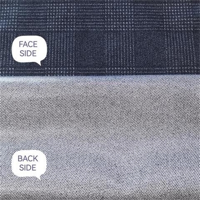 van de Kledingsstoffen van de Mensen van 200gsm 135CM de Stof van de het Suèdepolyester 105dX105d het Gebreide Plakken