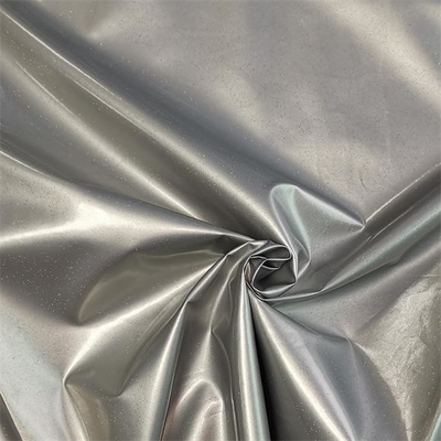 De glanzende Rek van Laminerings Waterdichte Zachte Shell Fleece Fabric 75dx75d