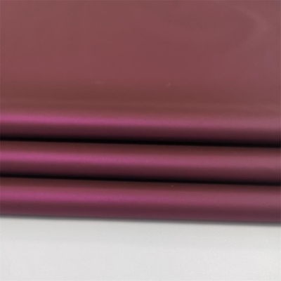 174gsm de polyester Zachte Shell Fabric Woven 75dx75d maakt Volledig Dull Metal Lamination waterdicht