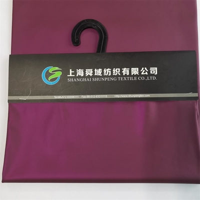 174gsm de polyester Zachte Shell Fabric Woven 75dx75d maakt Volledig Dull Metal Lamination waterdicht