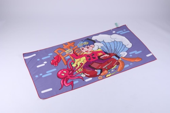 180x85cm van de het Strandhanddoek van de Raads Kort Stof 200gsm Volwassen Drukknooptype