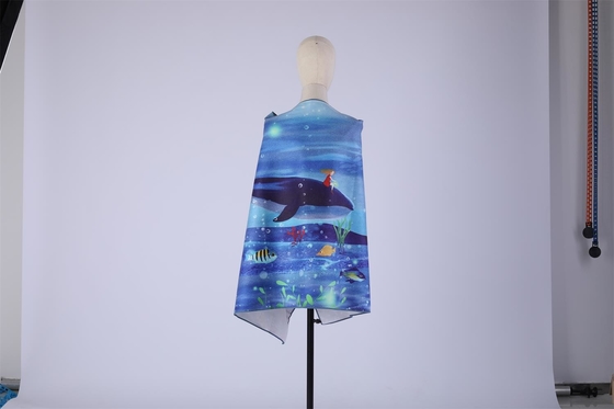 200gsm de polyamide Gedrukte Polyester van de het Zandpreventie van de Strandhanddoek