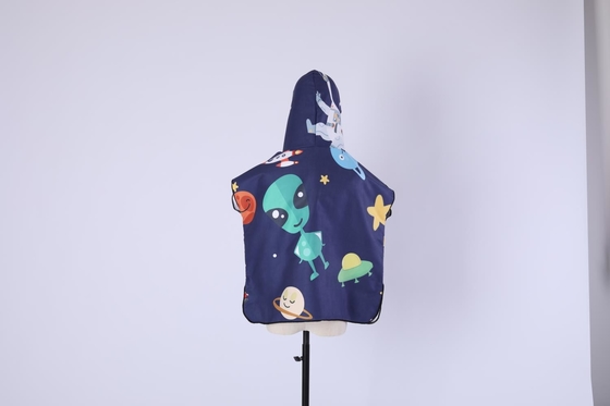 Korte Stof 140x70CM van de beeldverhaal Afneembare Raad 200gsm-het Strandhanddoek van Kinderen