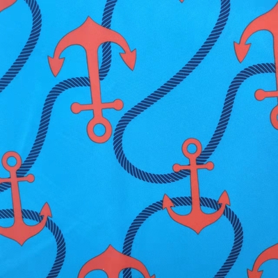 Vlakte van de Microfiber de Sublimatie Gedrukte Stof 105-110gsm Peached
